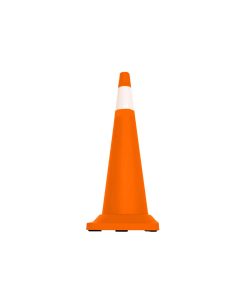Cono Flex 91 Naranja Con Reflejante Grado Ingeniería