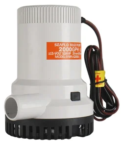 Alternative view of Bomba de Achique Sumergible Serie 01 – 2000GPH – Seaflo